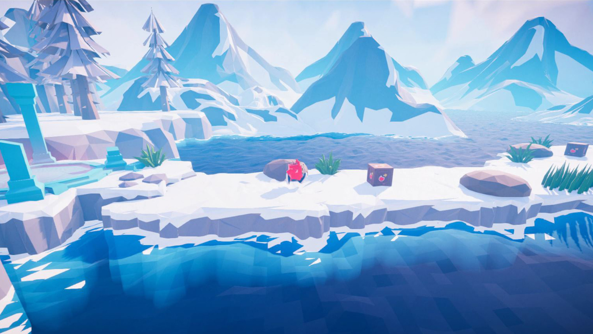 Скриншот: Babol the Walking Box