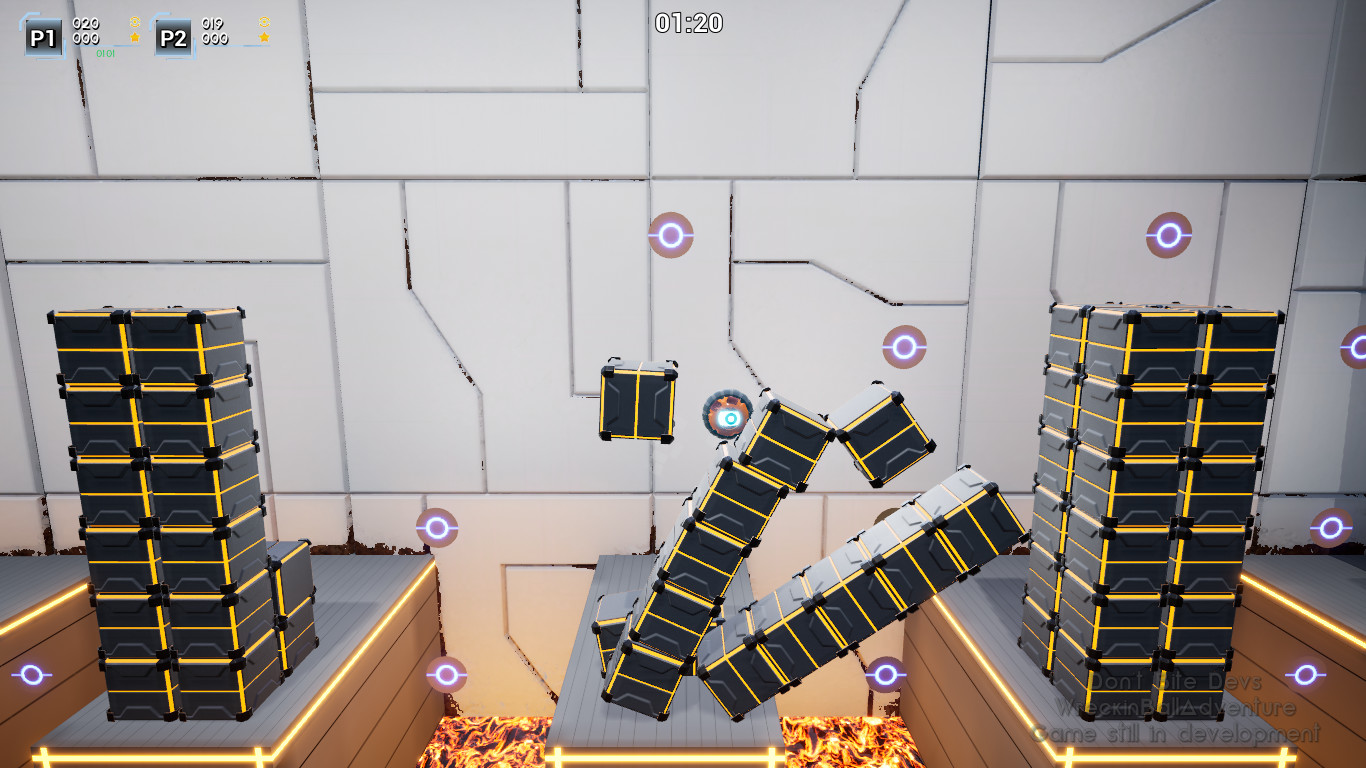 Скриншот: Wreckin' Ball Adventure