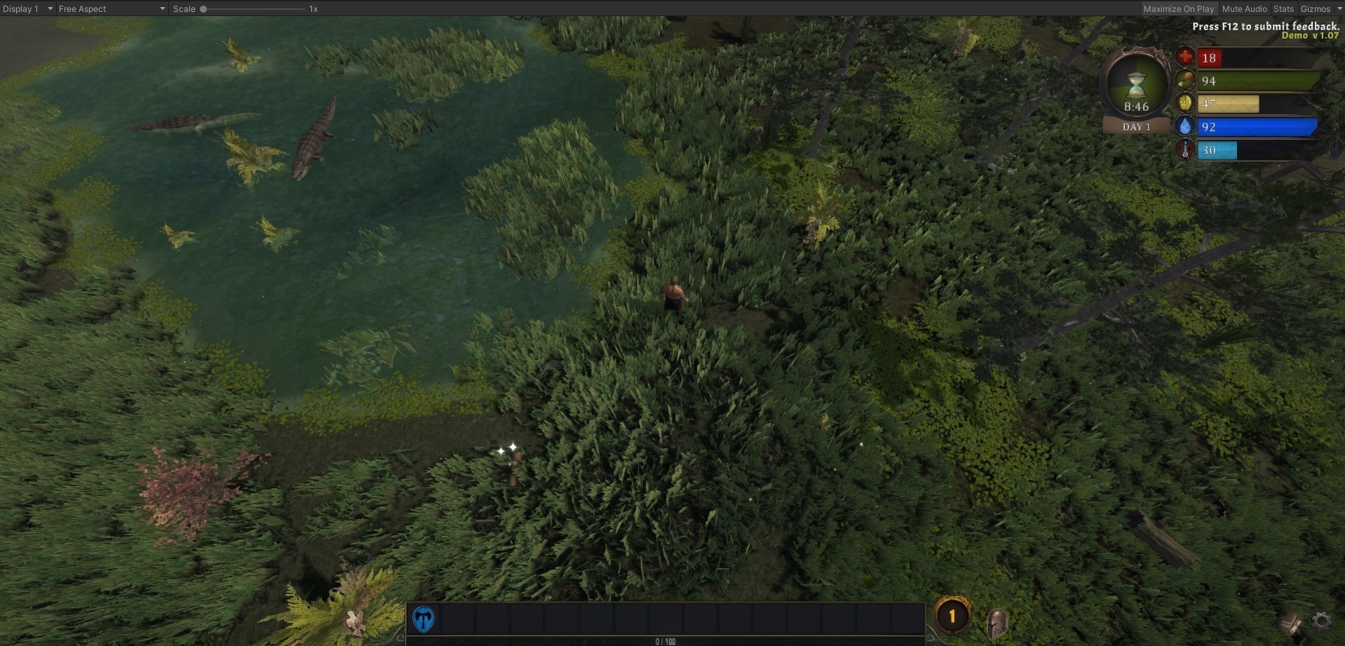 Скриншот: No Man's Island