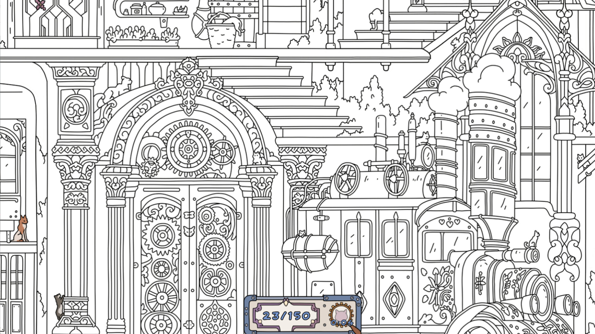 Скриншот: HIDDEN CATS 3: Steampunk