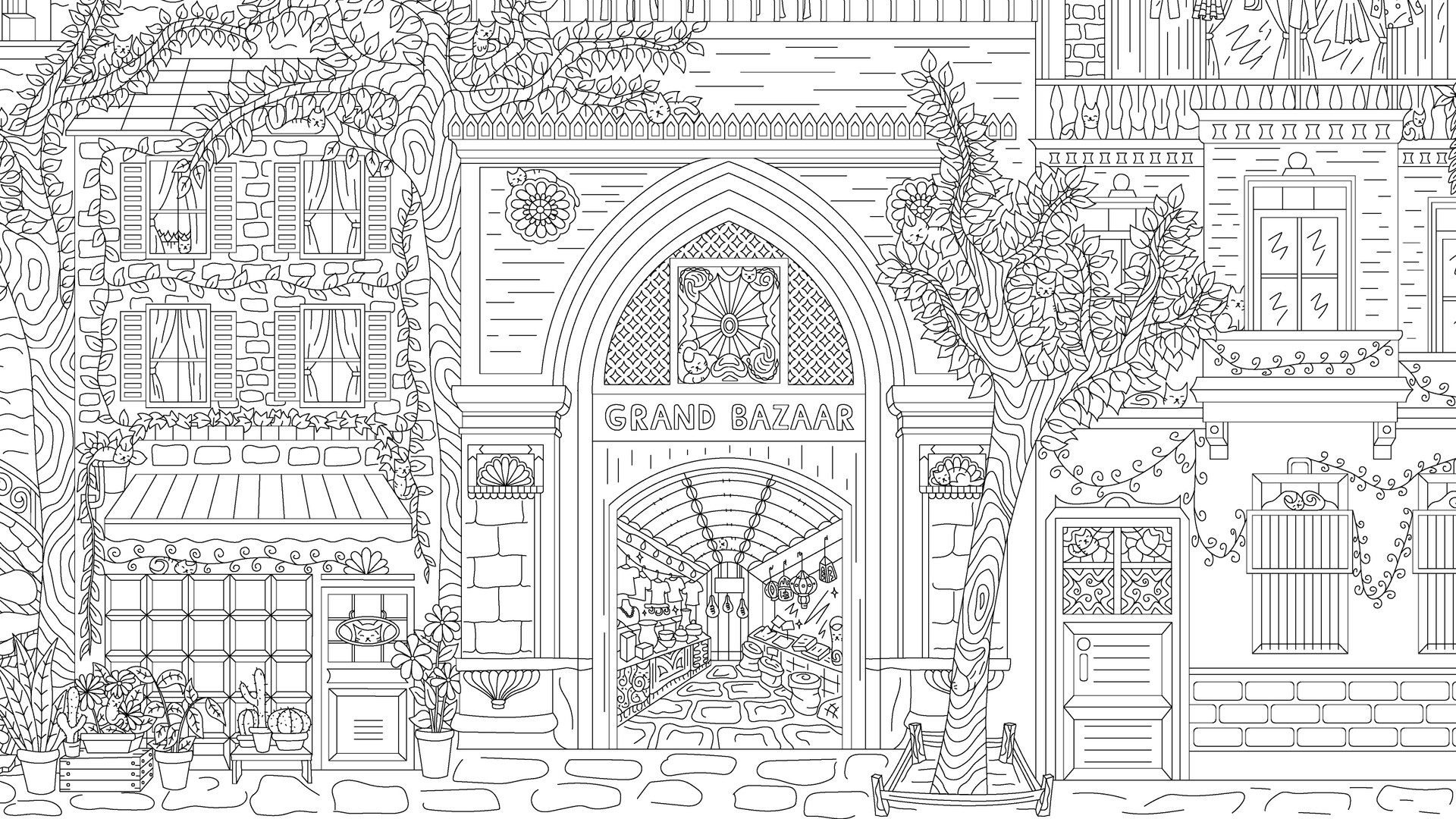 Скриншот: Cats Hidden Around the World