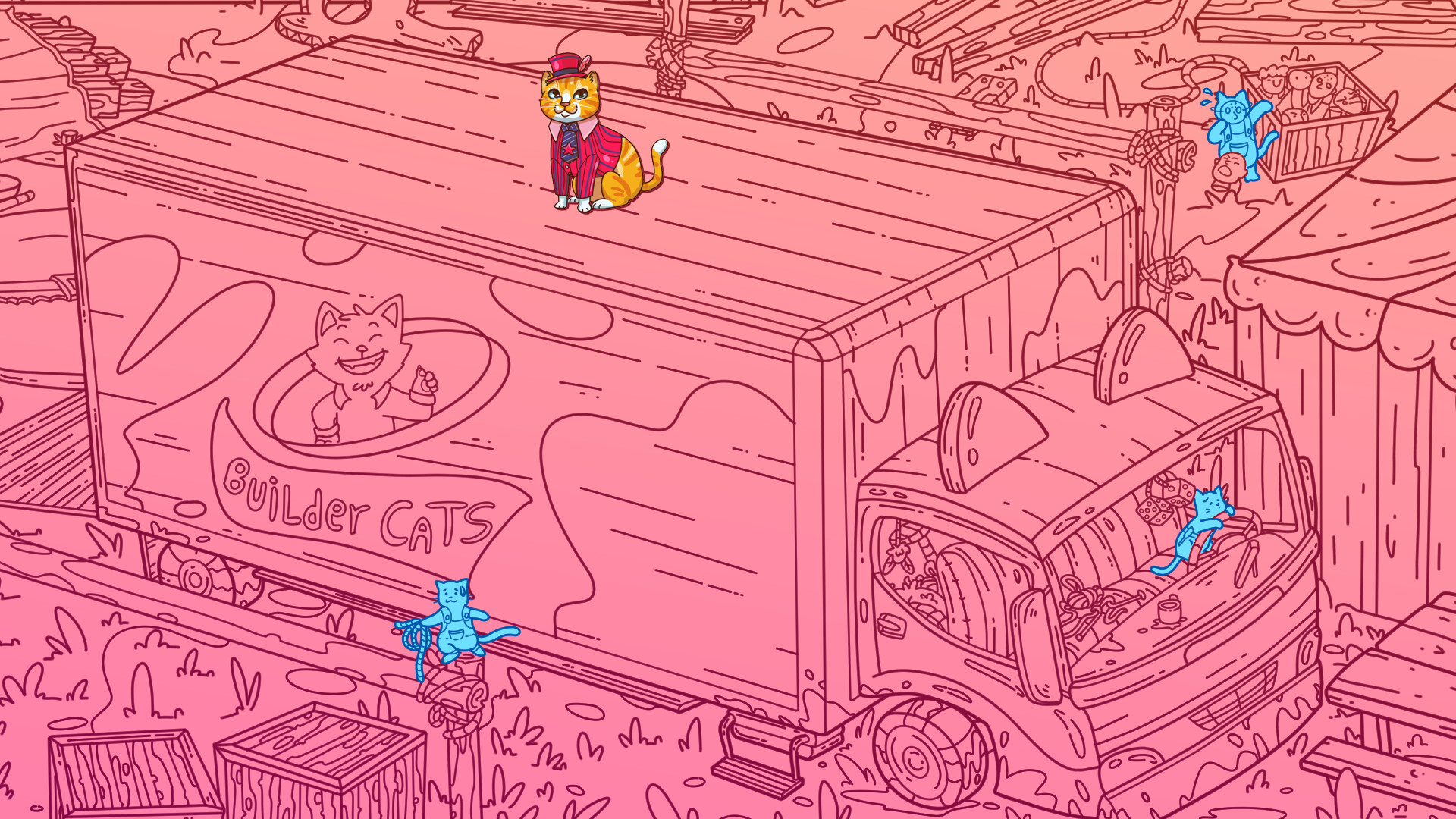 Скриншот: A Park Full of Cats