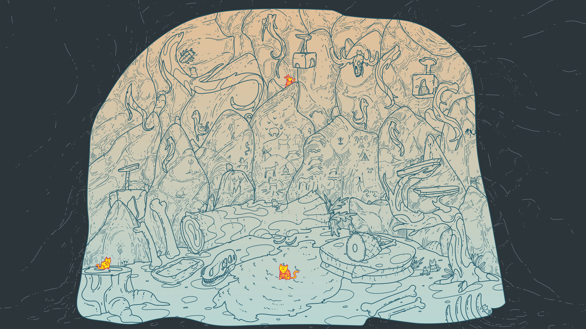 Скриншот: A Tower Full of Cats