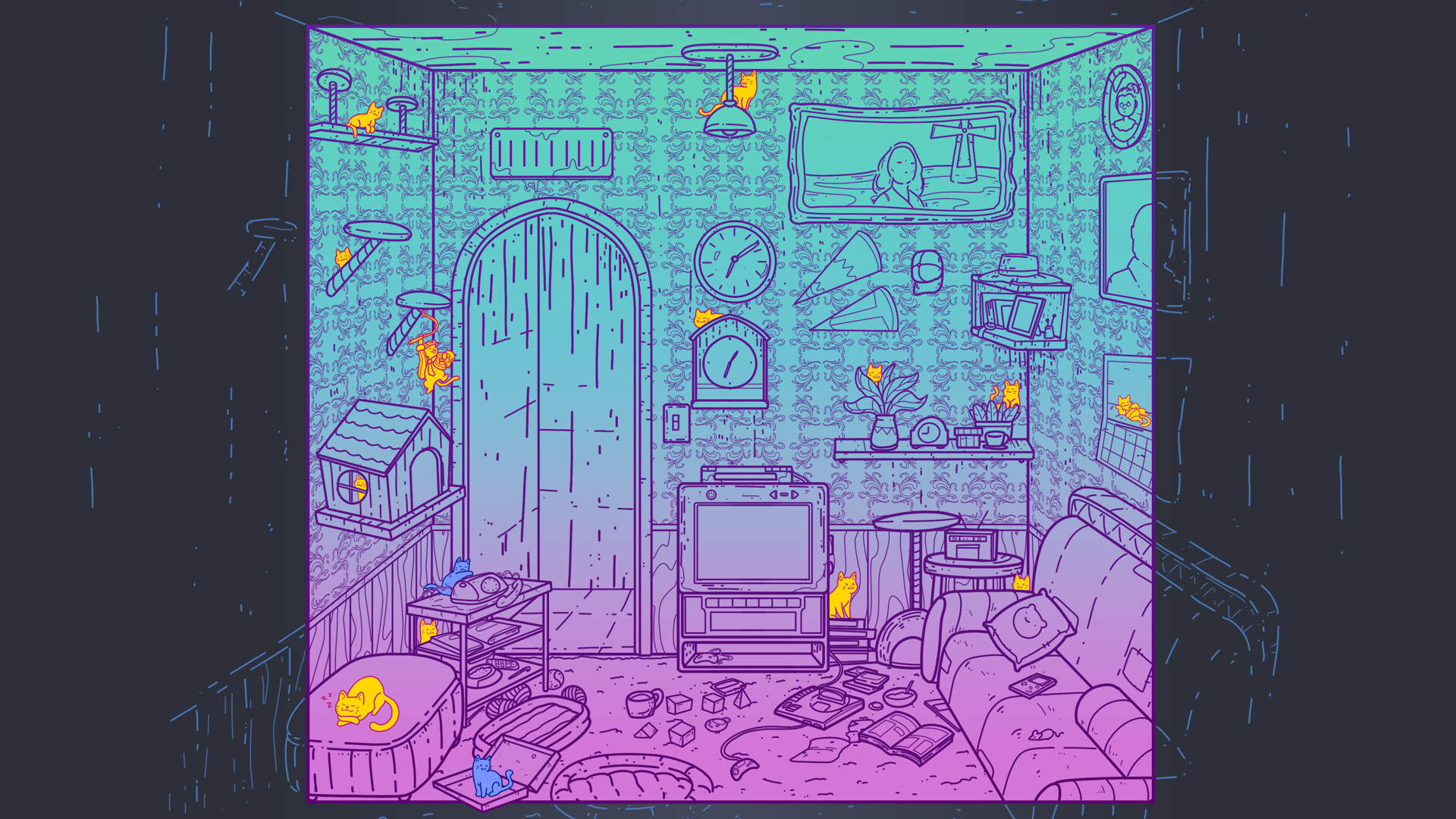 Скриншот 7: A Tower Full of Cats