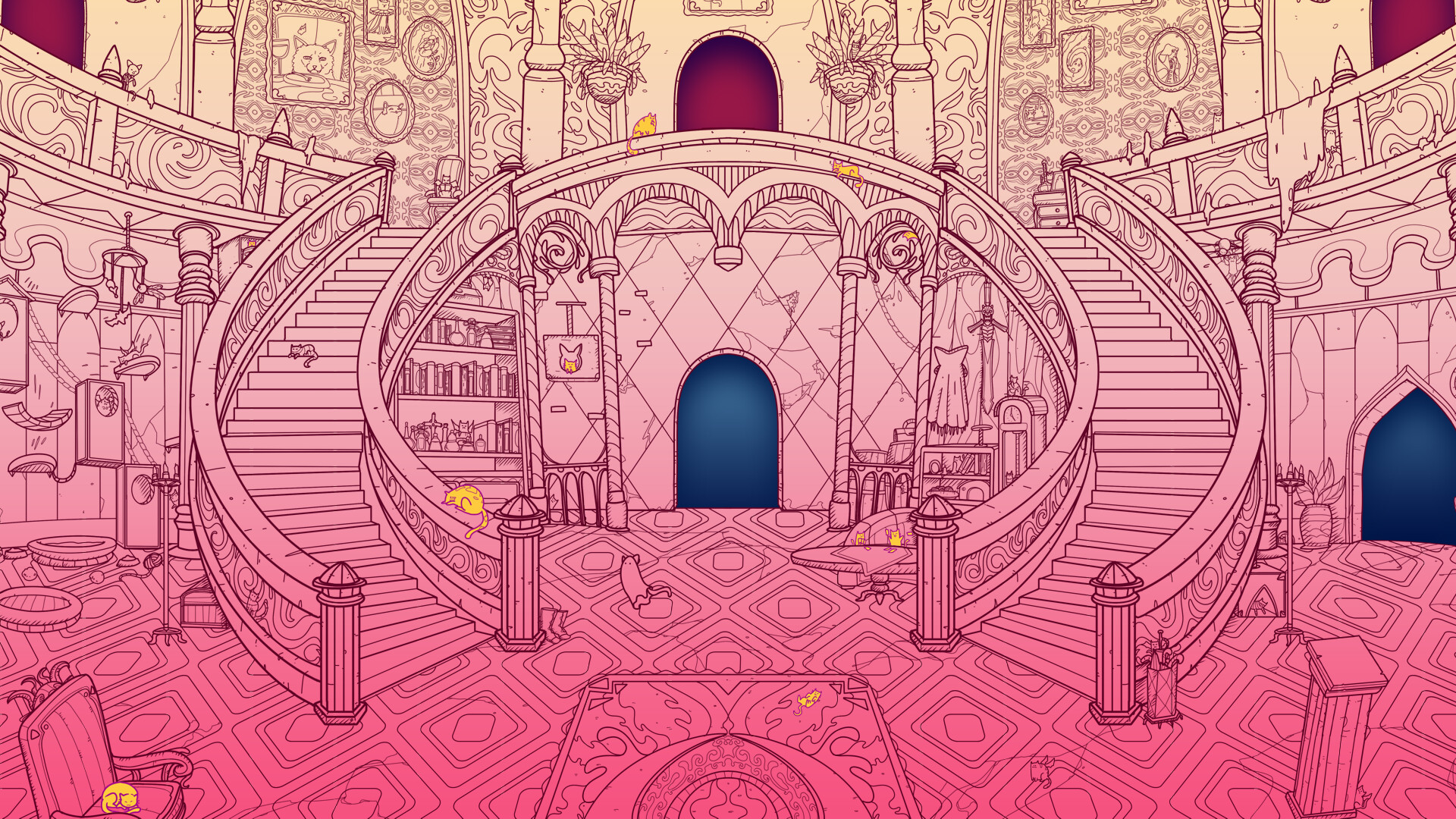 Скриншот: A Castle Full of Cats