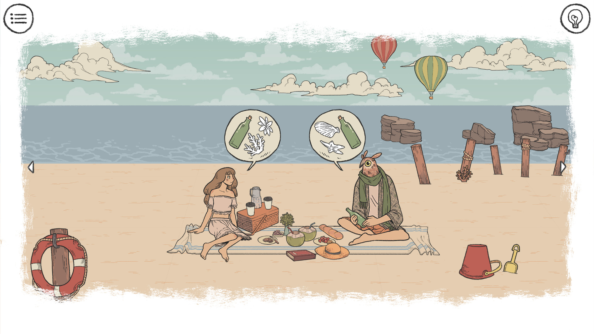 Скриншот: When The Past Was Around