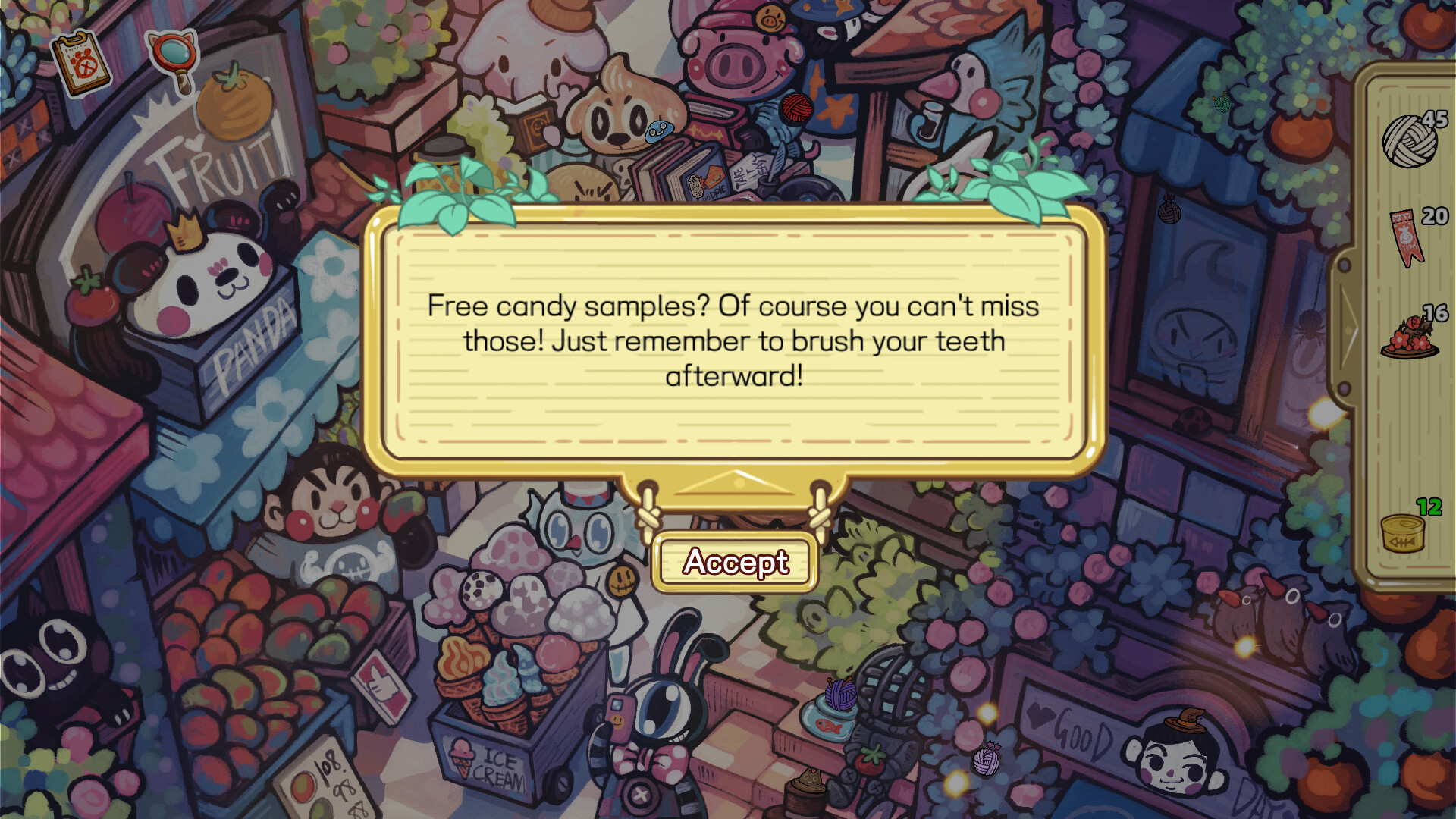 Скриншот: Whisker Wanderlust: The Wondrous Journey