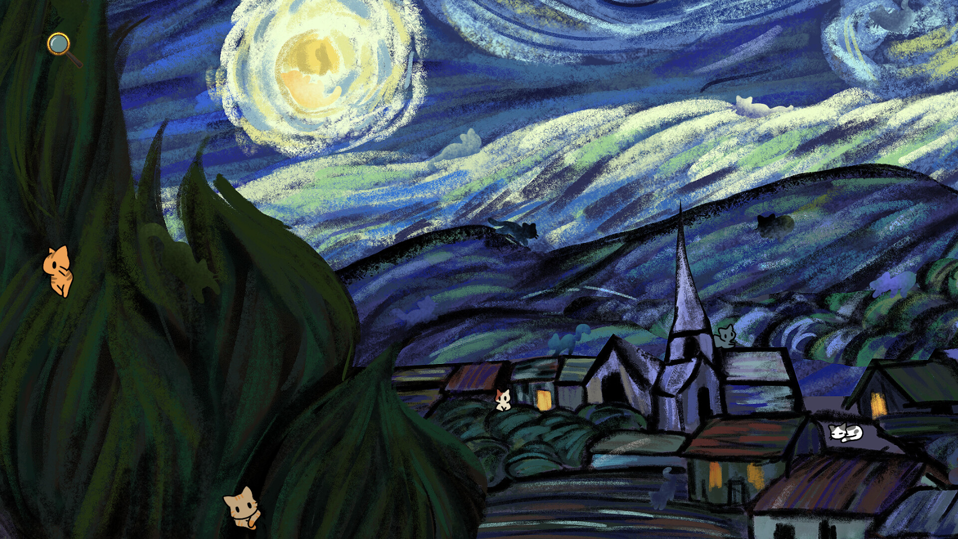 Скриншот: Meowsterpiece Museum