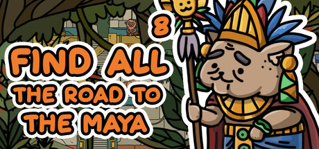 Обложка: FIND ALL 8: The road to the Maya