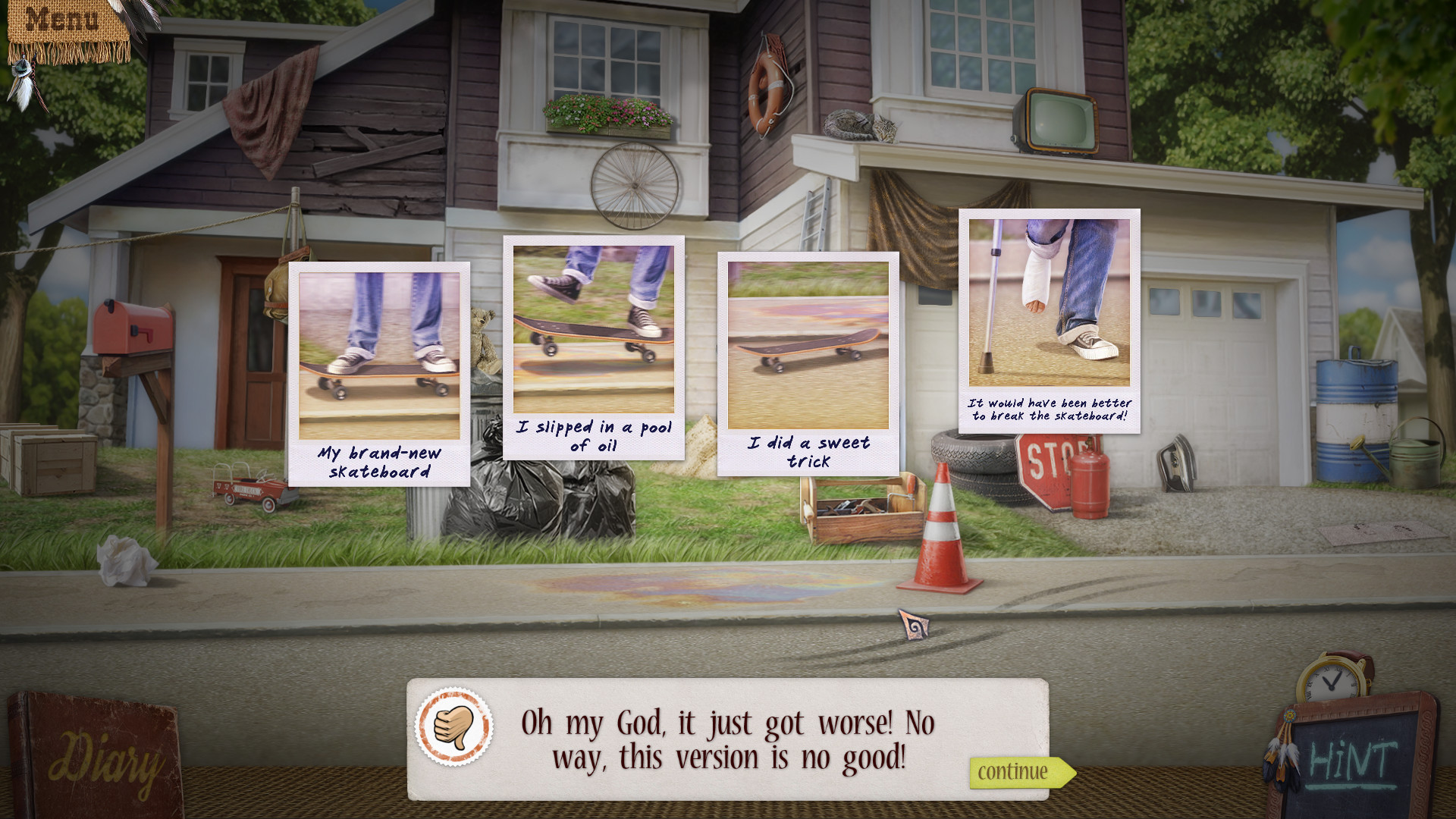 Скриншот: Backstreets of the Mind