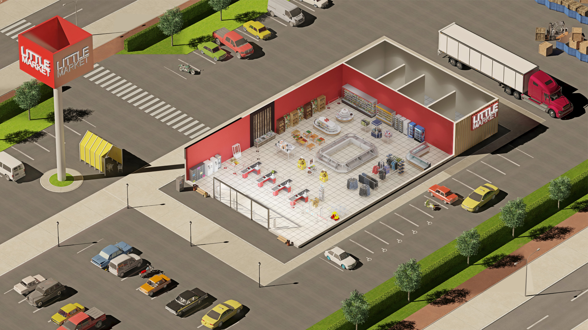 Скриншот: Little hidden city