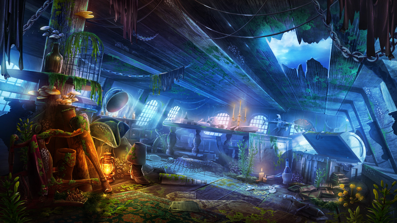 Скриншот: Ominous Tales: The Forsaken Isle