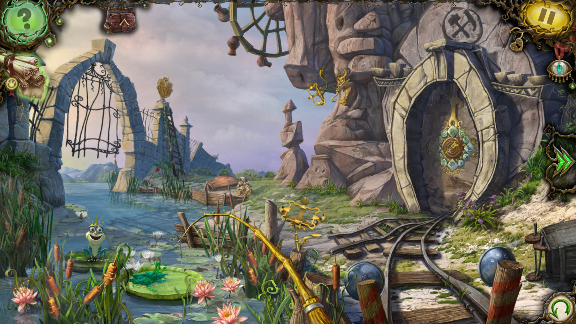 Скриншот: Witch's Pranks: Frog's Fortune Collector's Edition