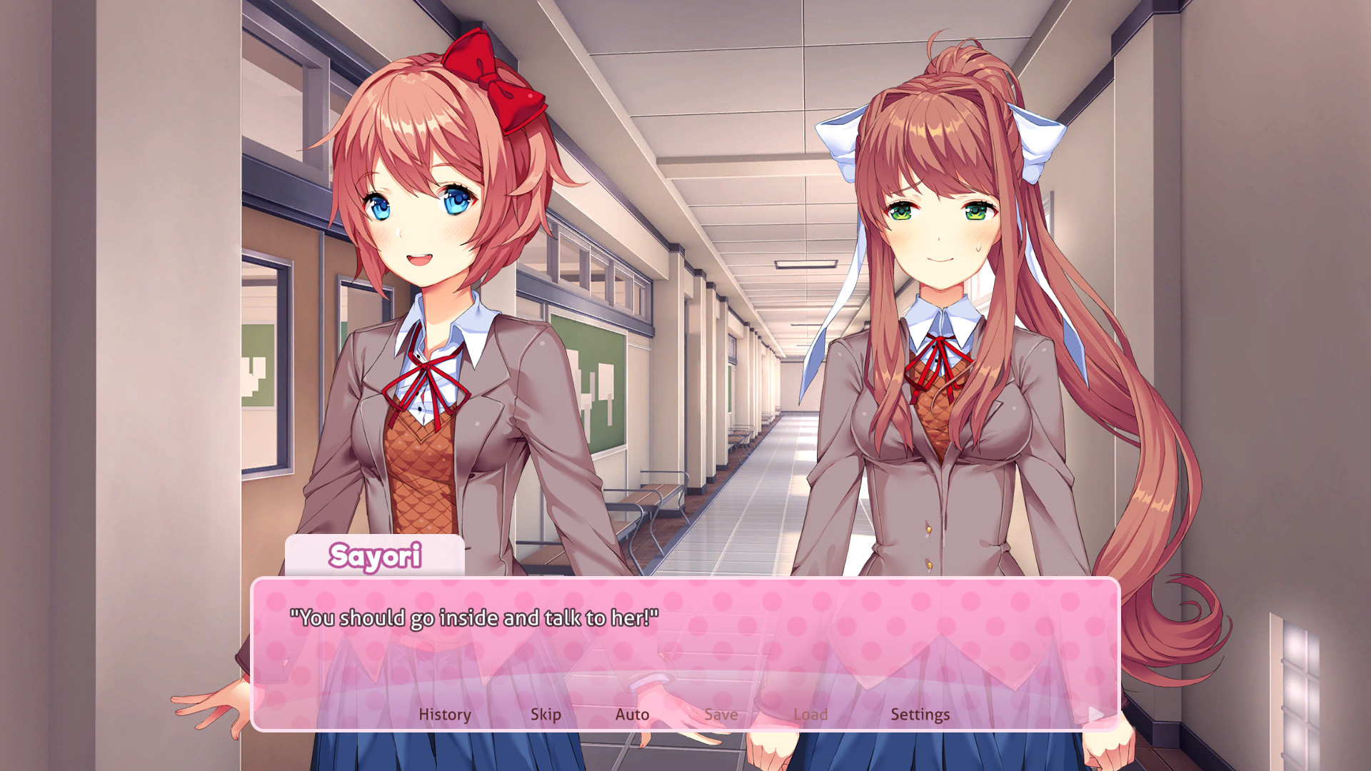 Скриншот: Doki Doki Literature Club Plus!