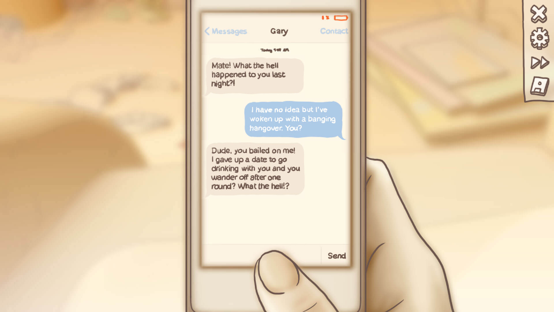 Скриншот: One Night Stand