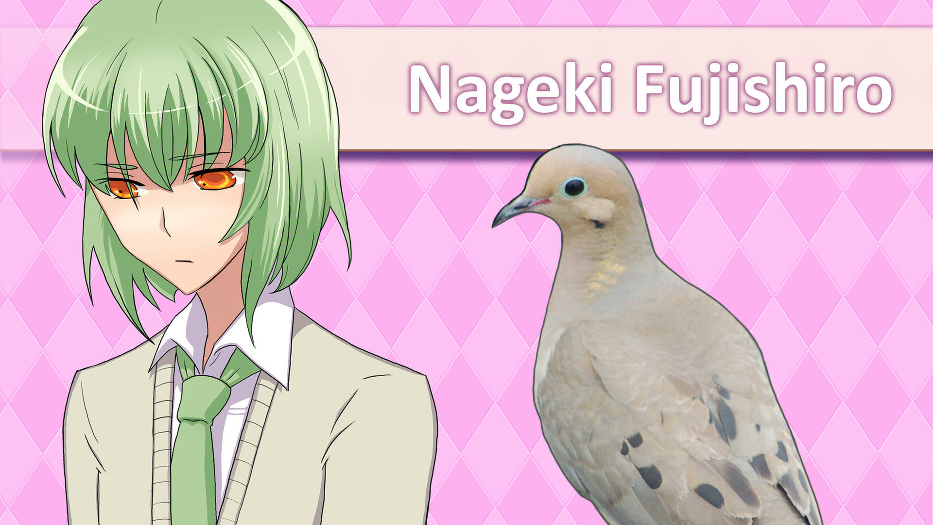 Скриншот: Hatoful Boyfriend