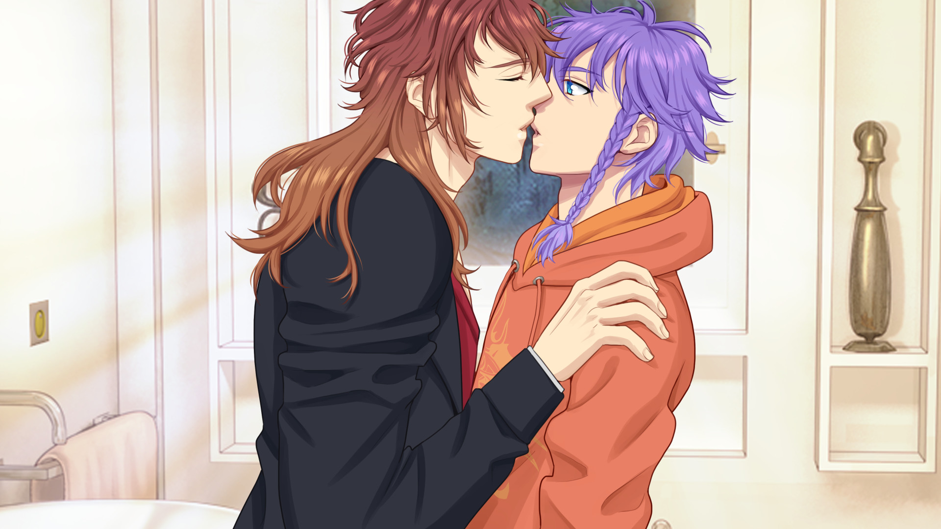 Скриншот: Sentimental Trickster: Yaoi BL Gay Visual Novel