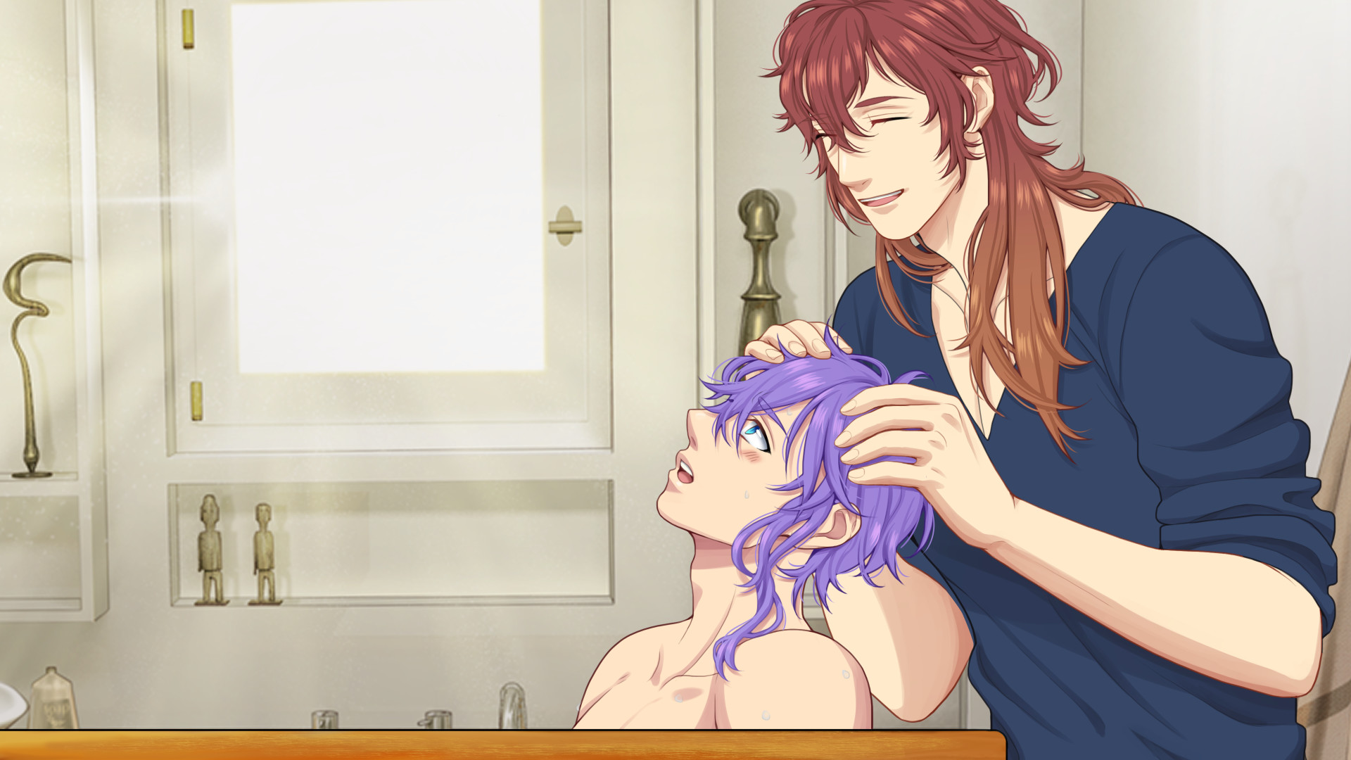 Скриншот 8: Sentimental Trickster: Yaoi BL Gay Visual Novel