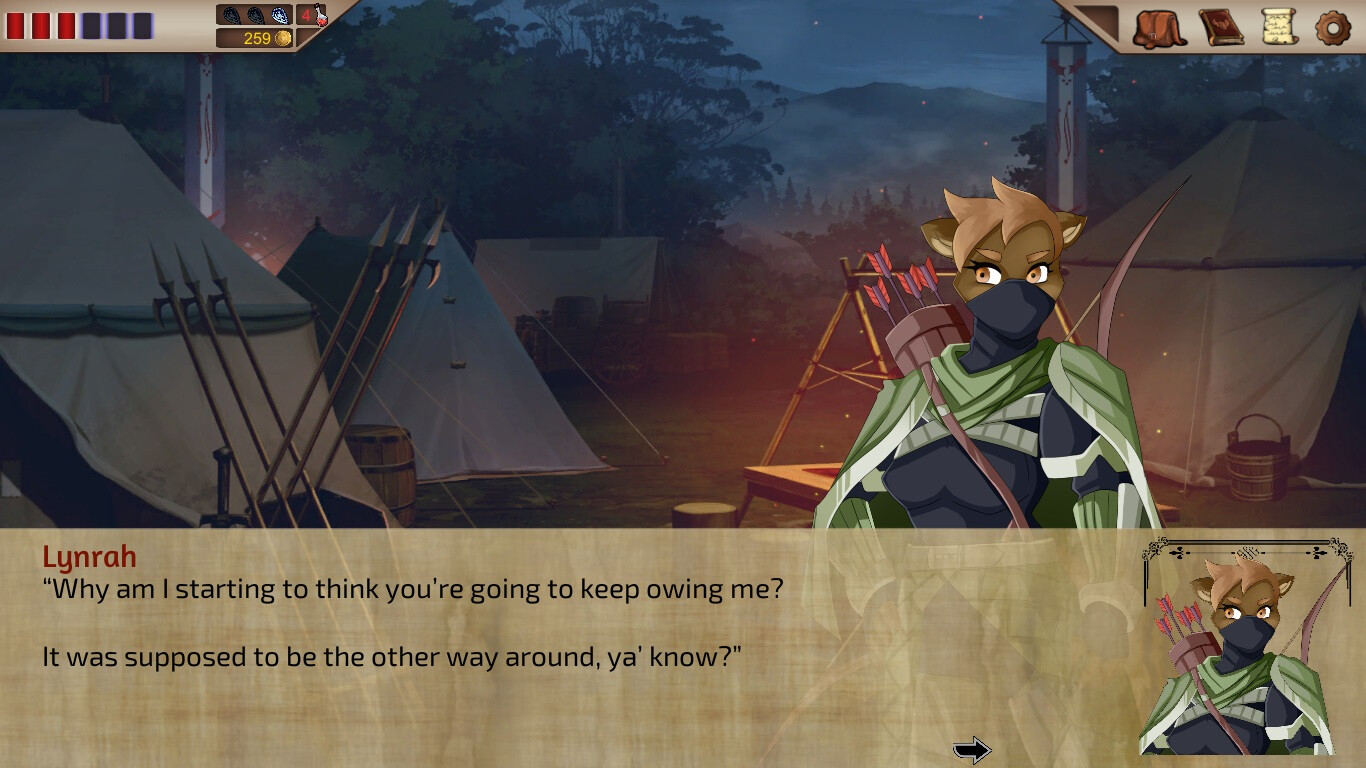 Скриншот: MoonFire: A Seeker's Saga