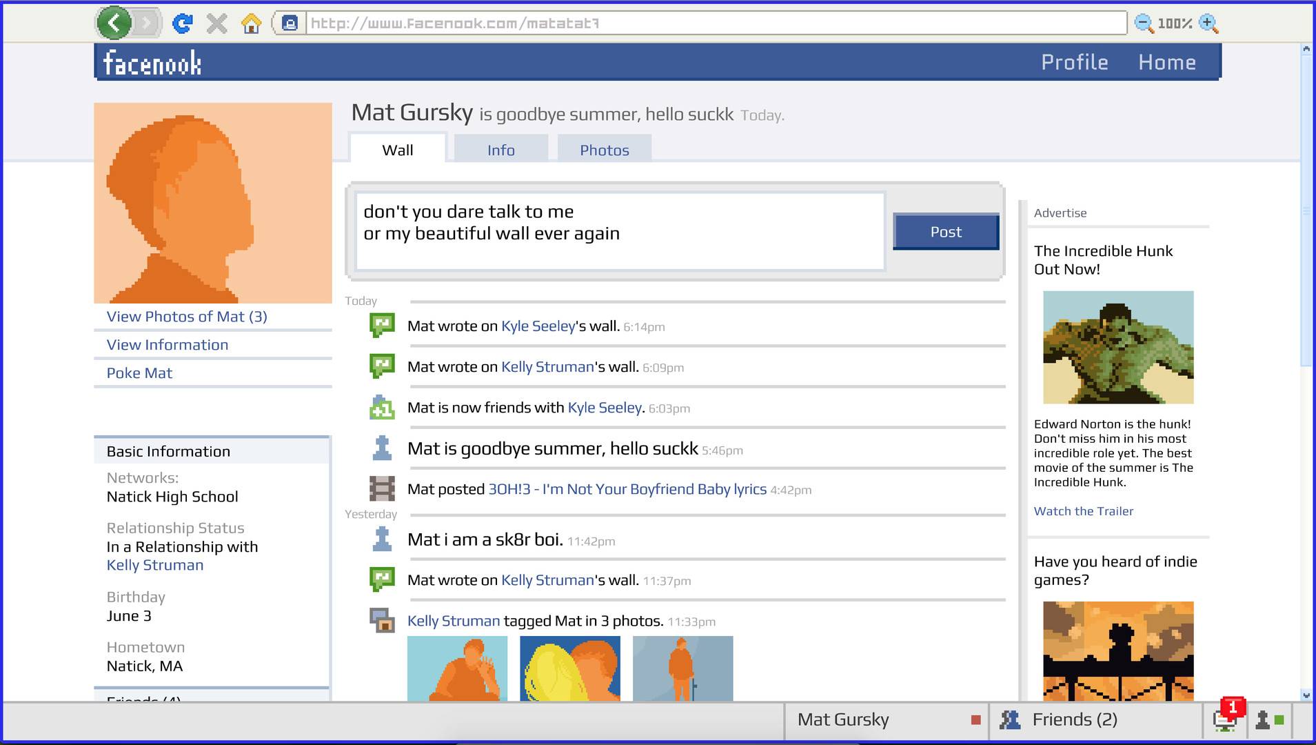 Скриншот: Emily is Away <3