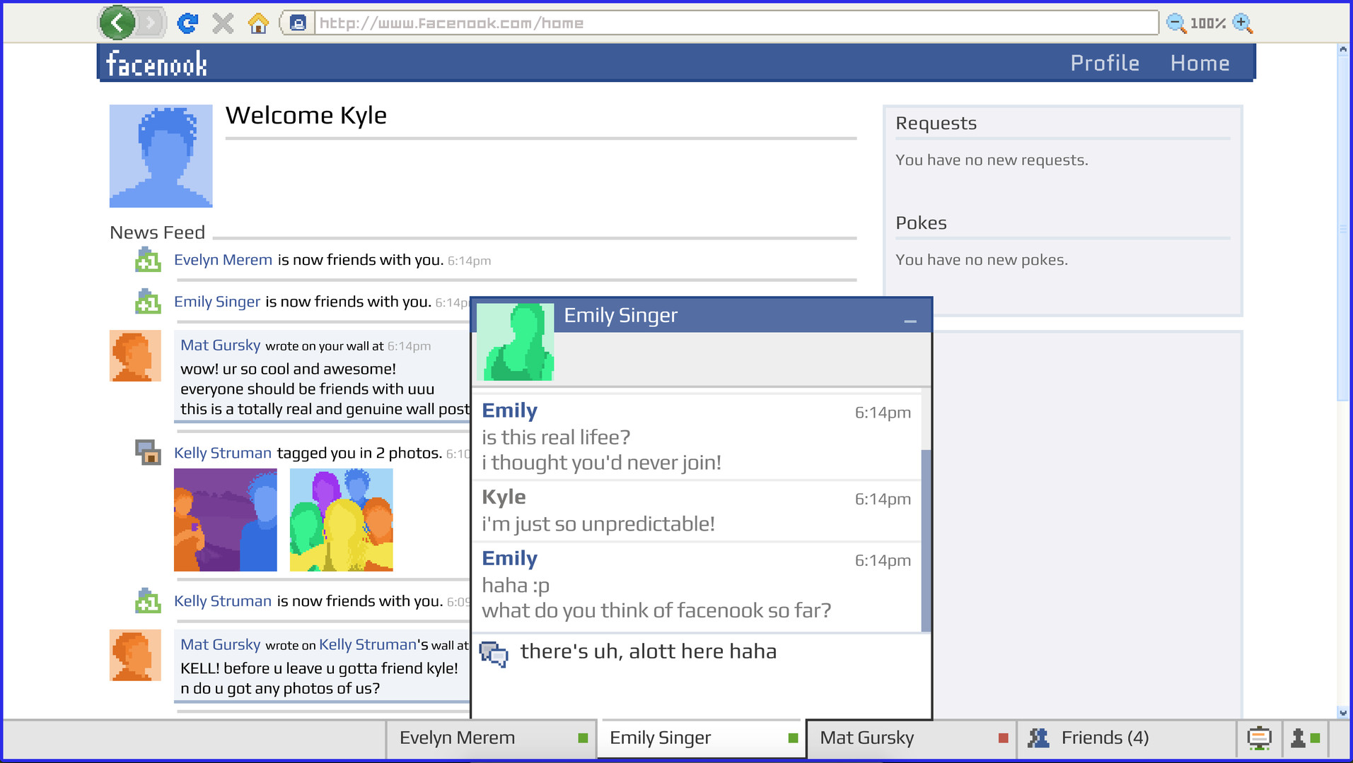 Скриншот: Emily is Away <3