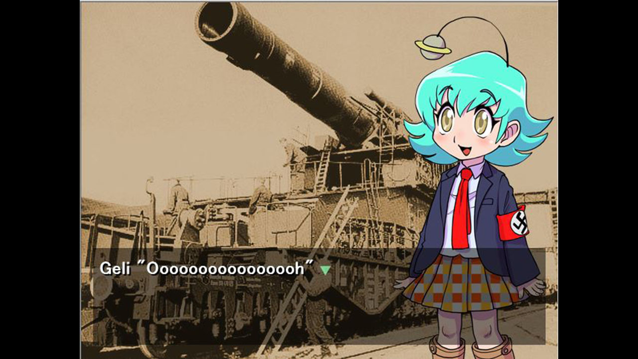 Скриншот: Genius! NAZI-GIRL GoePPels-Chan ep1