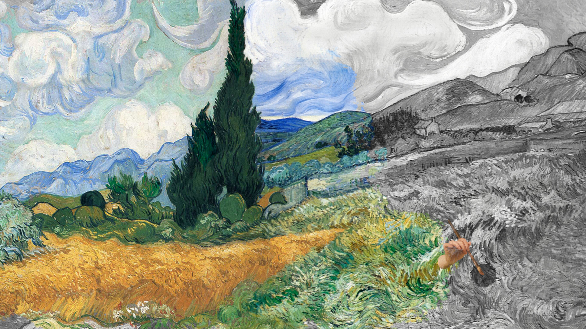 Скриншот: Painting Werther