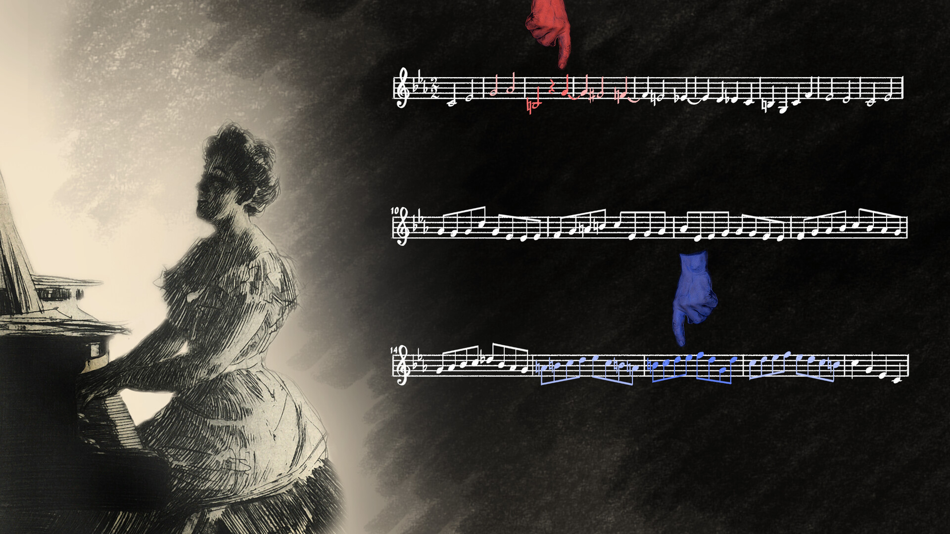 Скриншот: Painting Werther