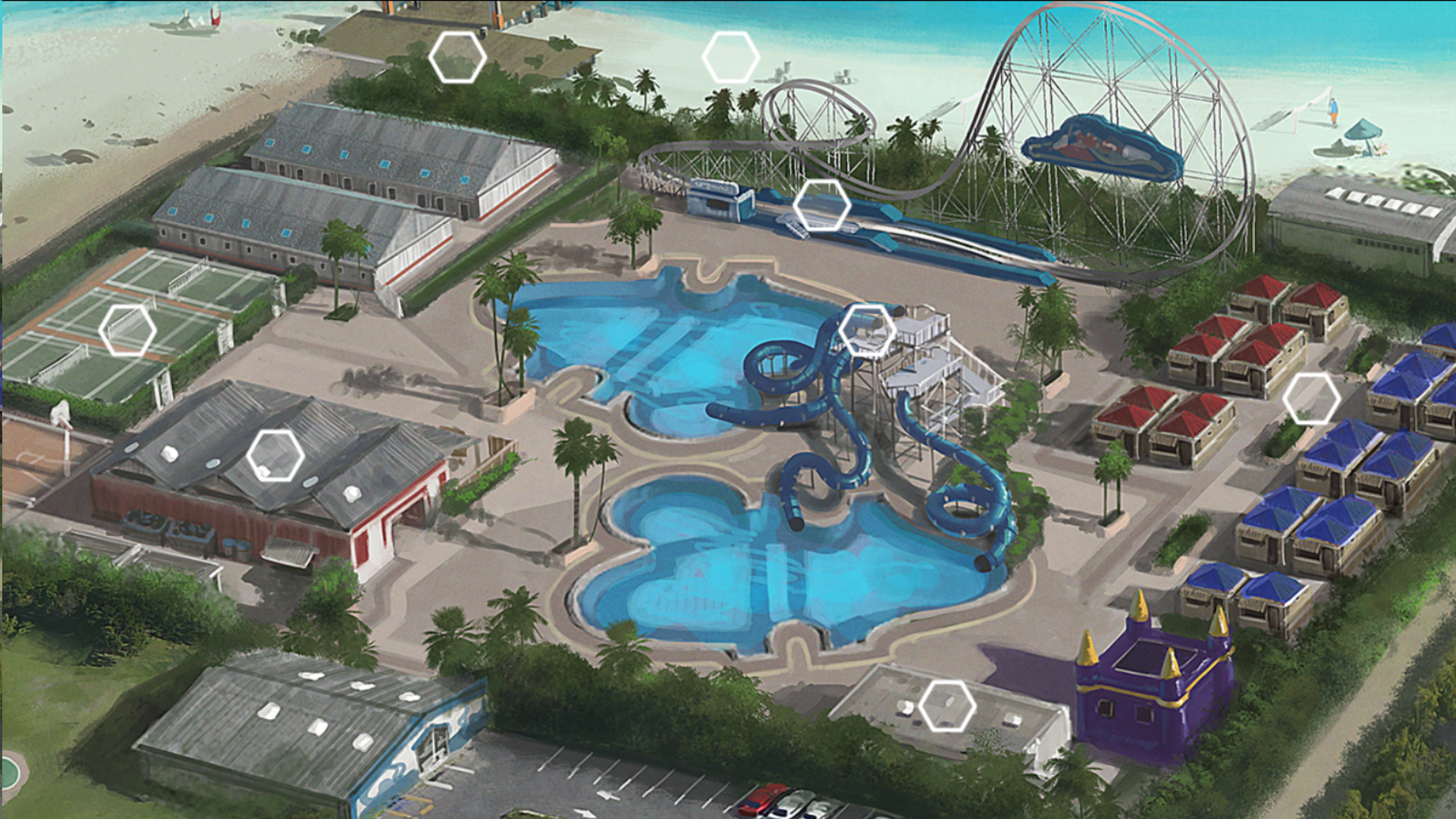 Скриншот: Beach Bounce