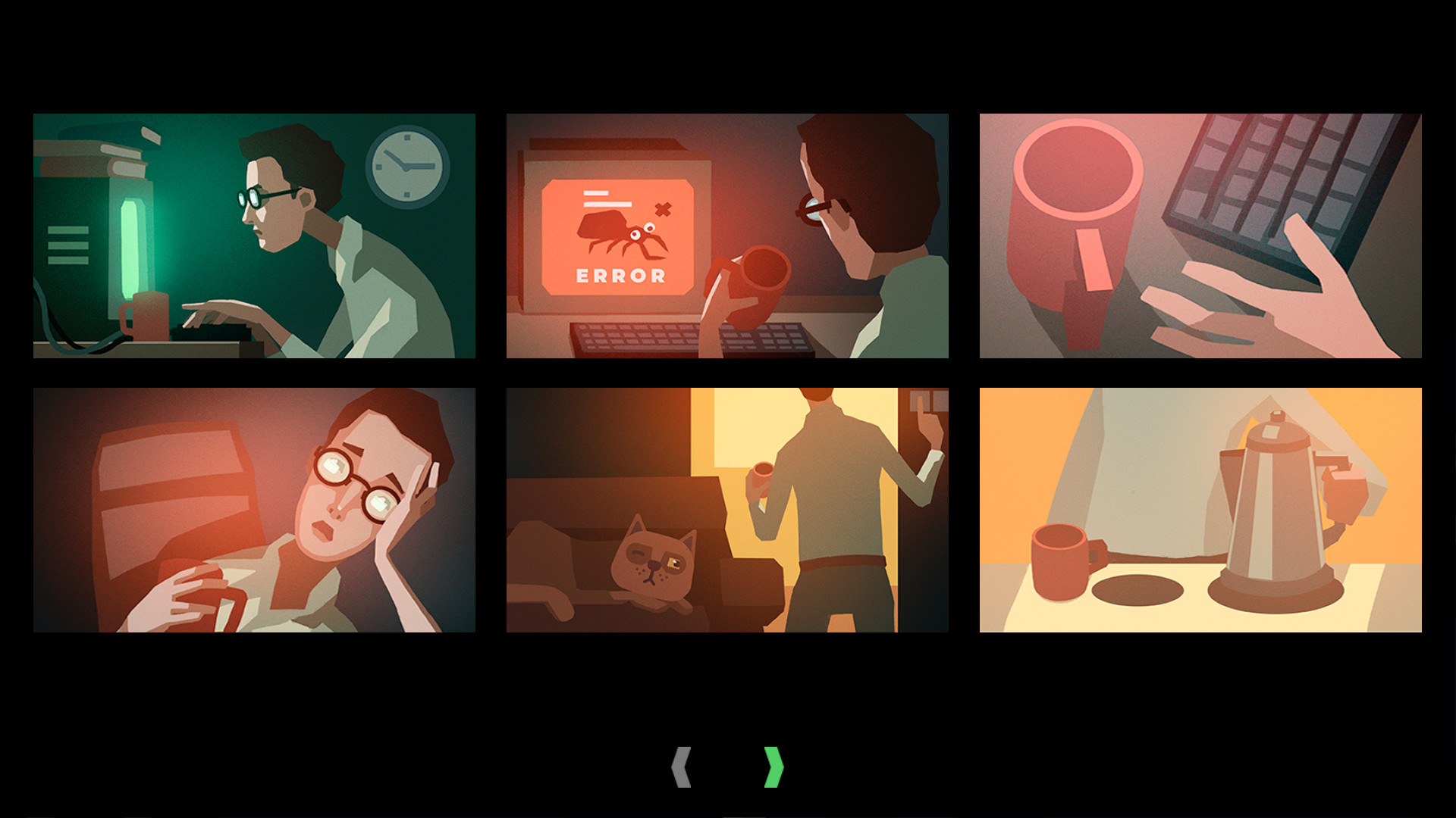 Скриншот: while True: learn()