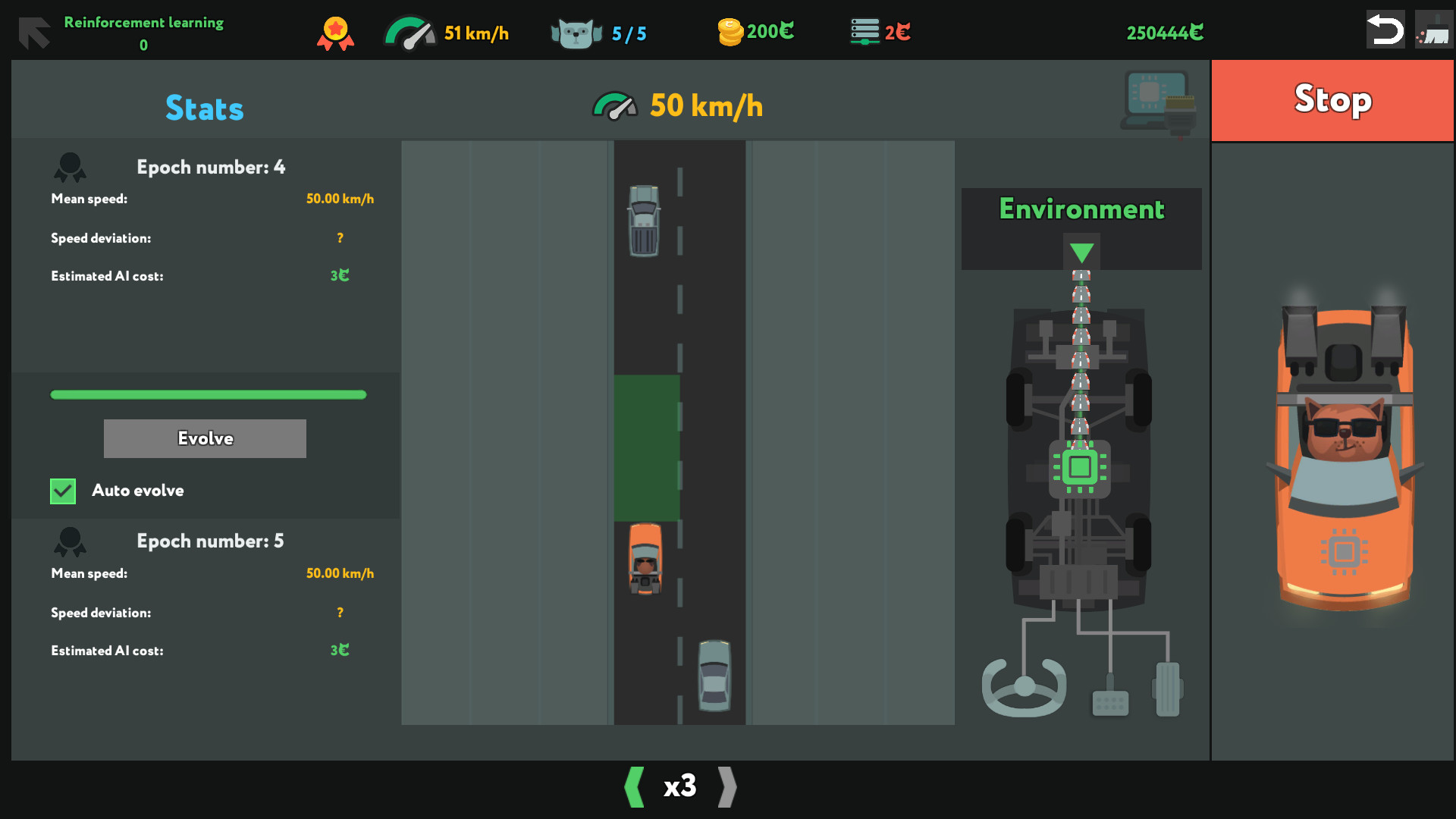 Скриншот 10: while True: learn()
