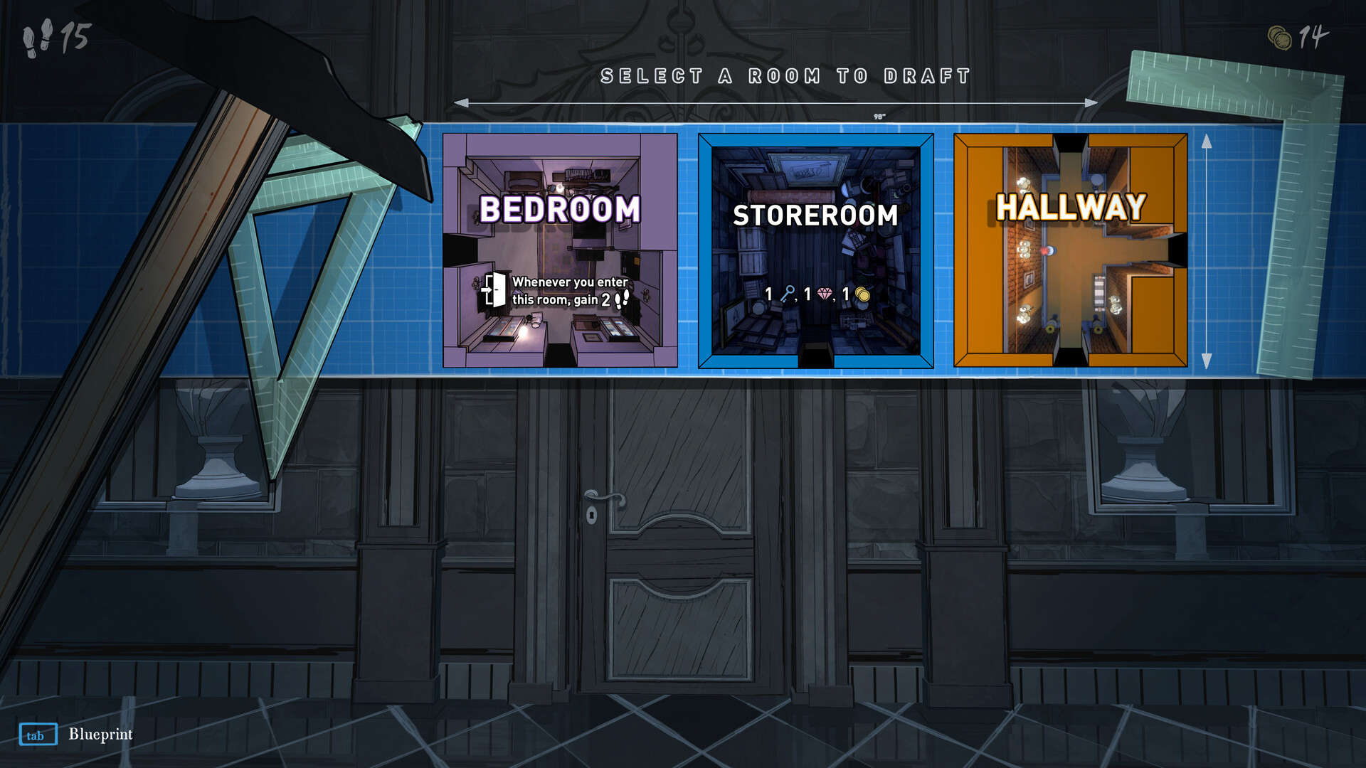 Скриншот: Blue Prince