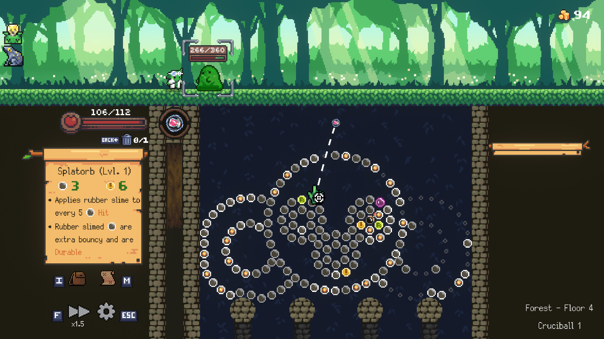 Скриншот 10: Peglin