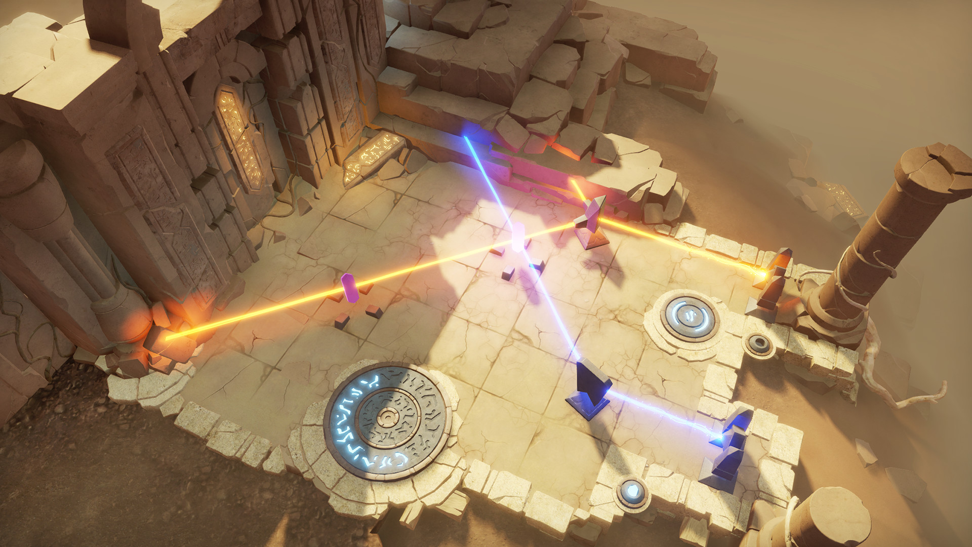 Скриншот: Archaica: The Path of Light