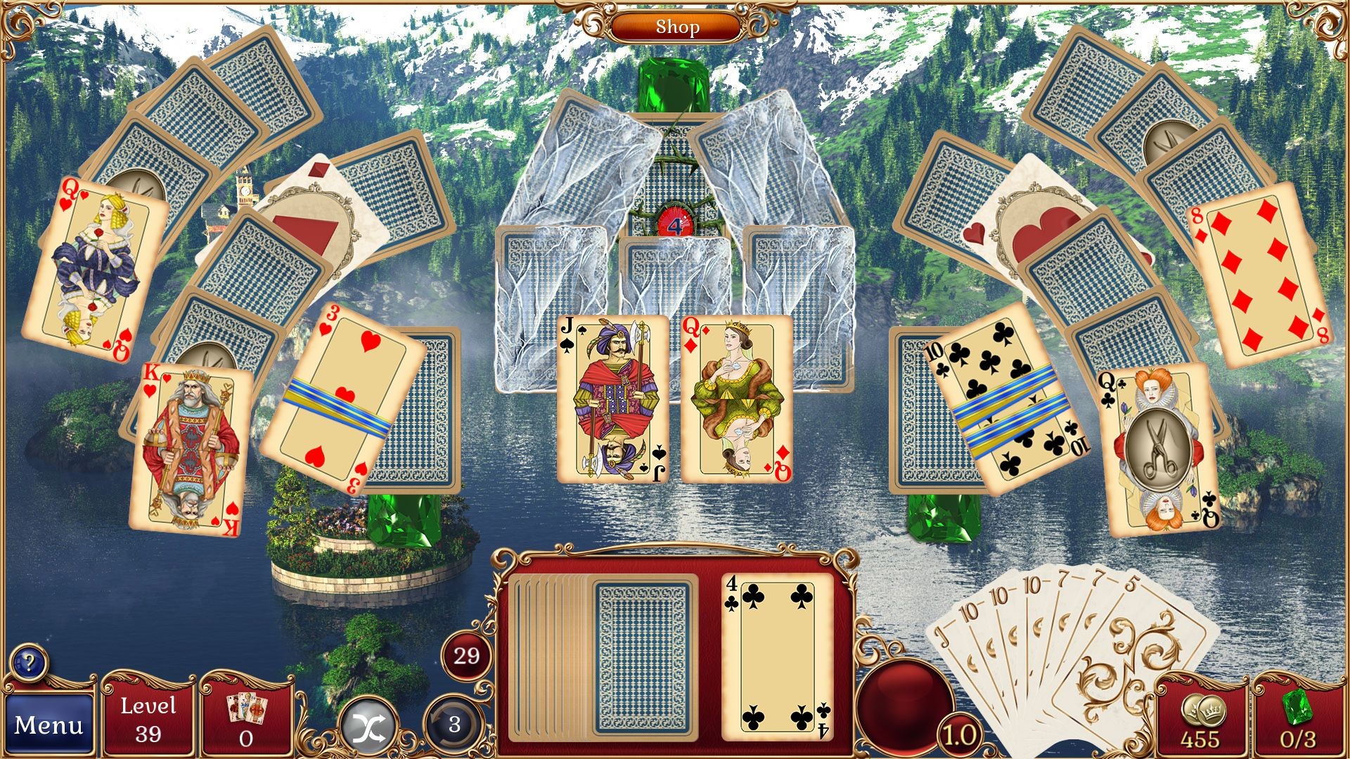 Скриншот: Jewel Match Solitaire X Collector's Edition