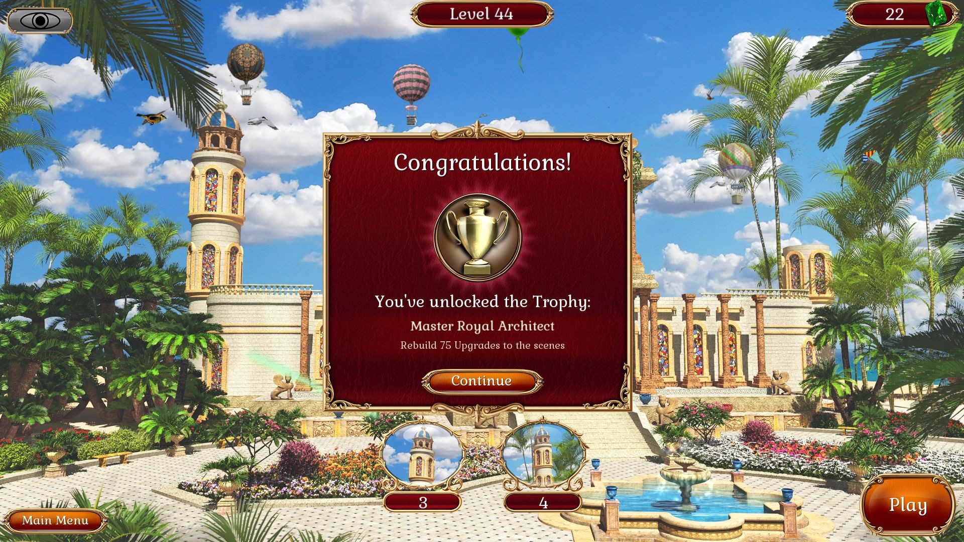 Скриншот 18: Jewel Match Solitaire X Collector's Edition