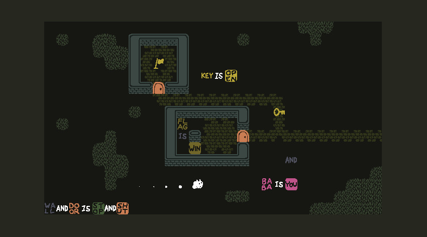 Скриншот: Baba Is You