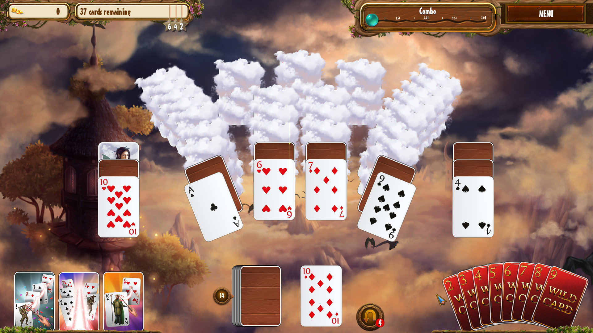 Скриншот 7: Fantasy Quest Solitaire