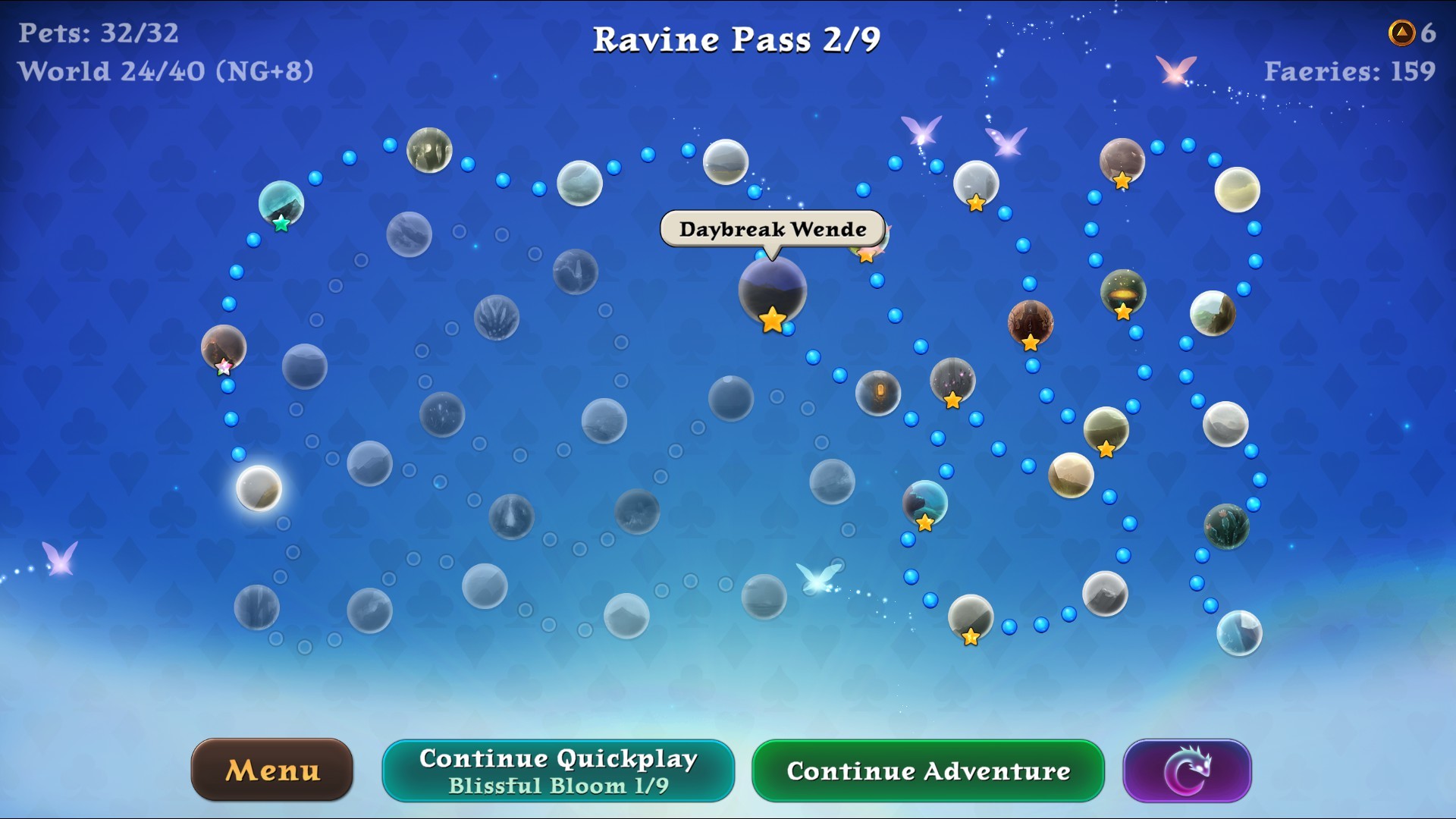 Скриншот: Faerie Solitaire Harvest