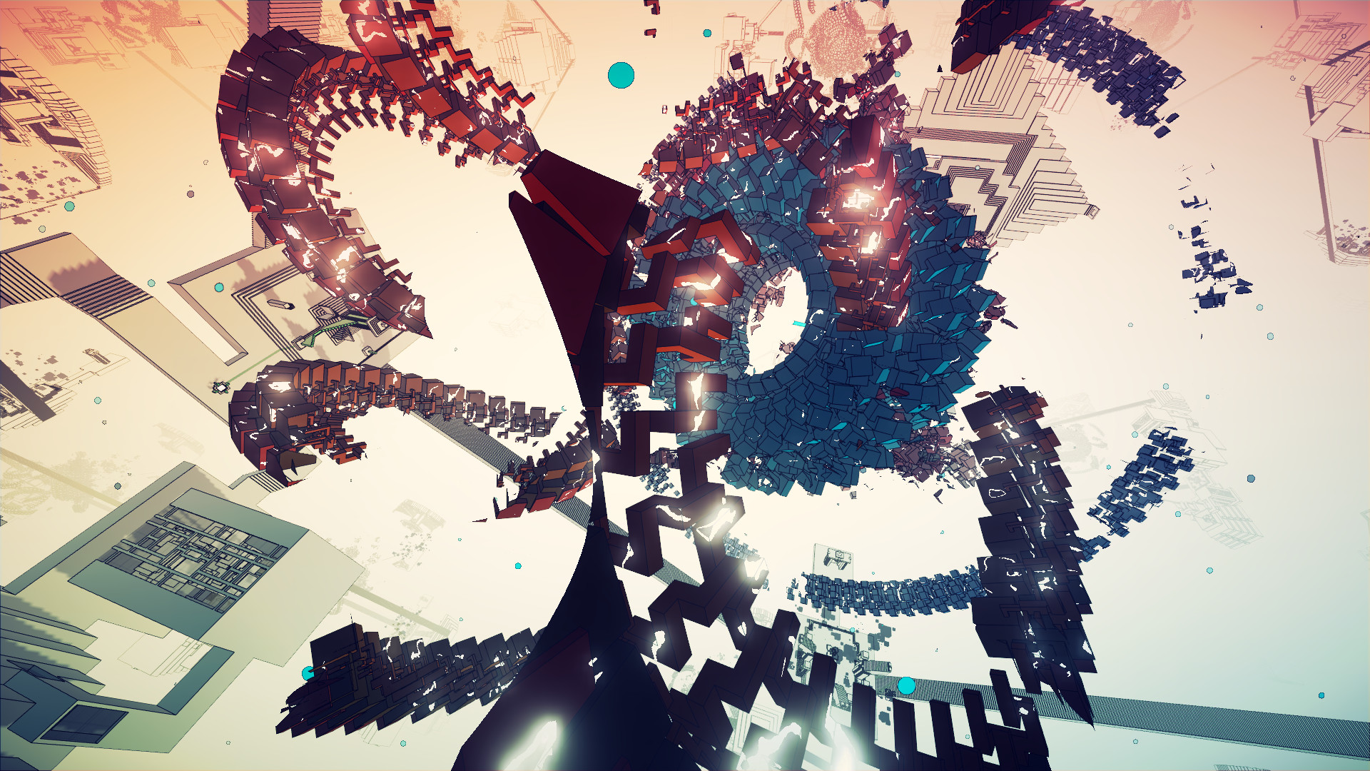 Скриншот: Manifold Garden