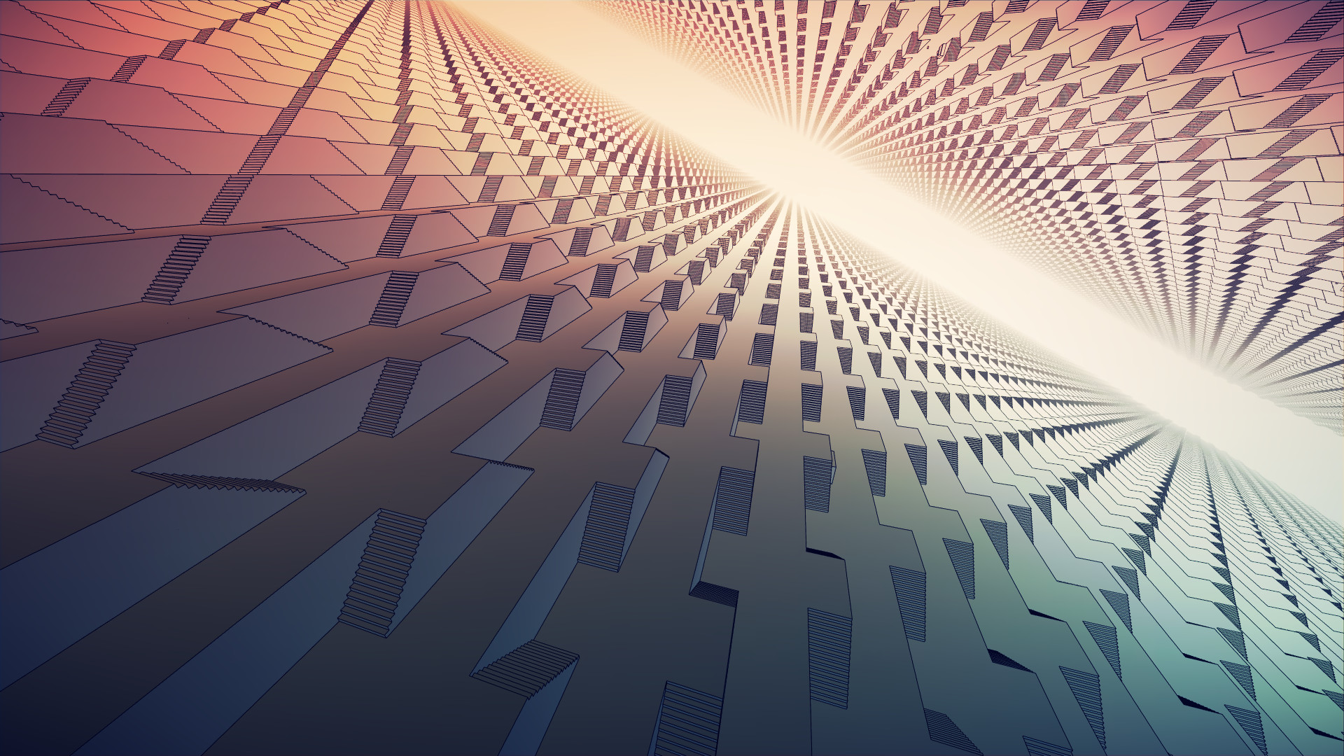 Скриншот: Manifold Garden