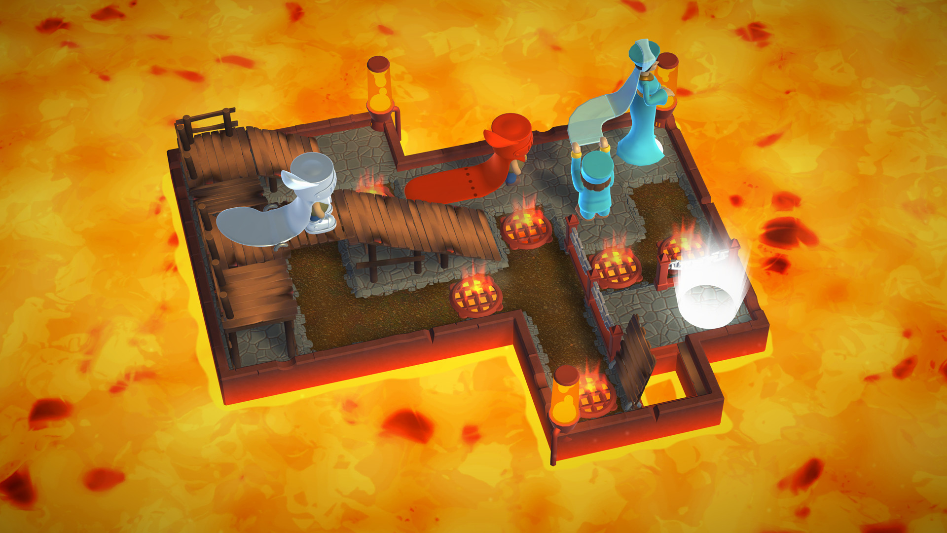 Скриншот: Puddle Knights