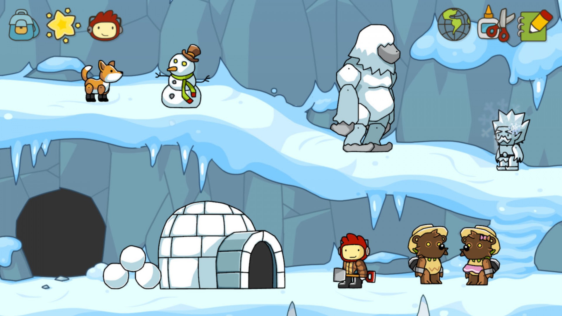 Скриншот: Scribblenauts Unlimited
