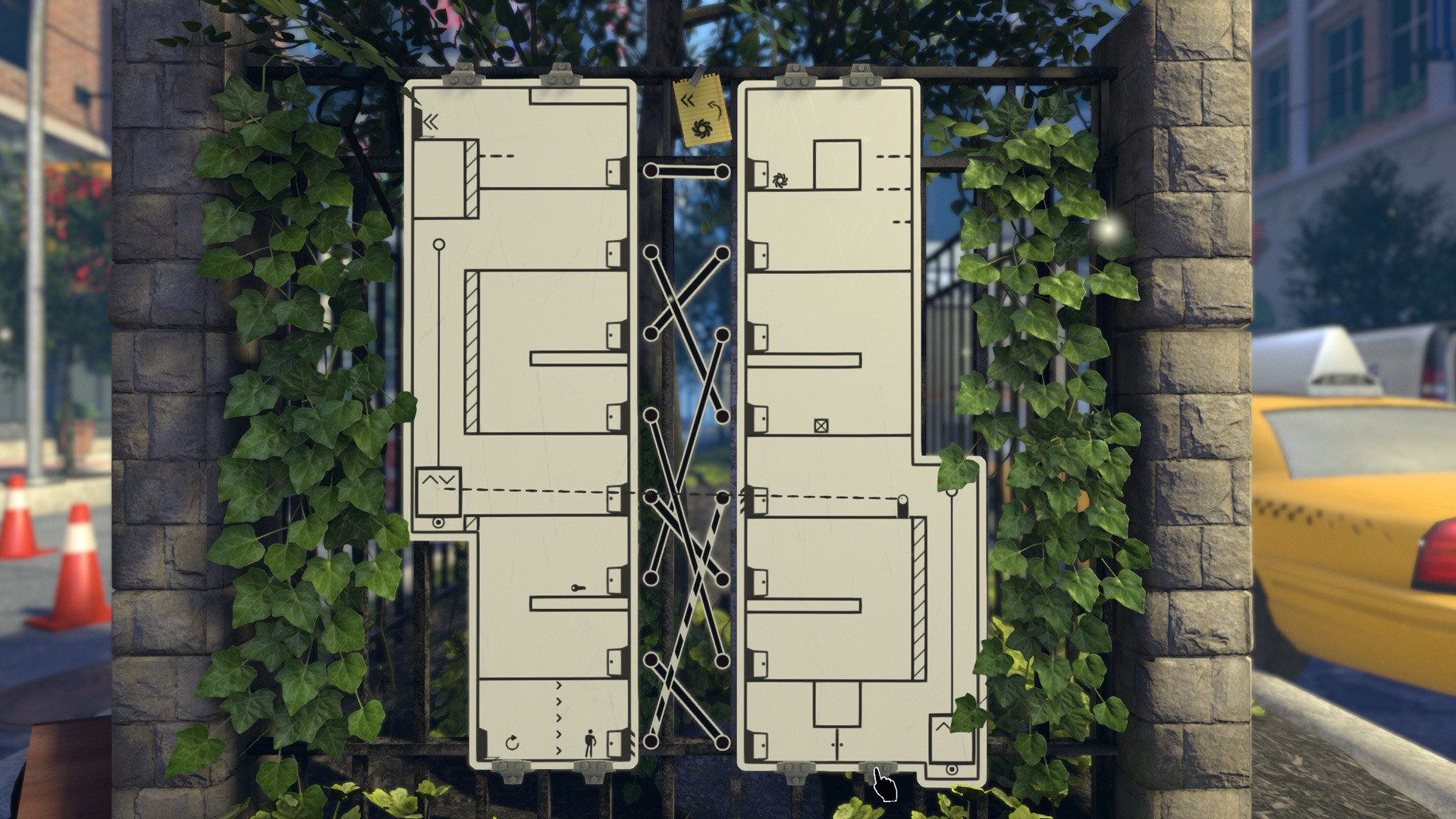 Скриншот: The Pedestrian