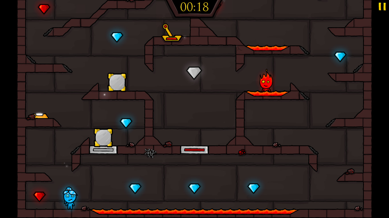 Скриншот: Fireboy & Watergirl: Elements