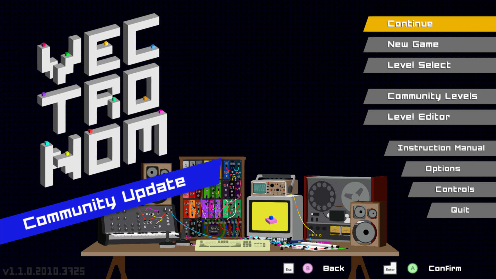 Скриншот: Vectronom