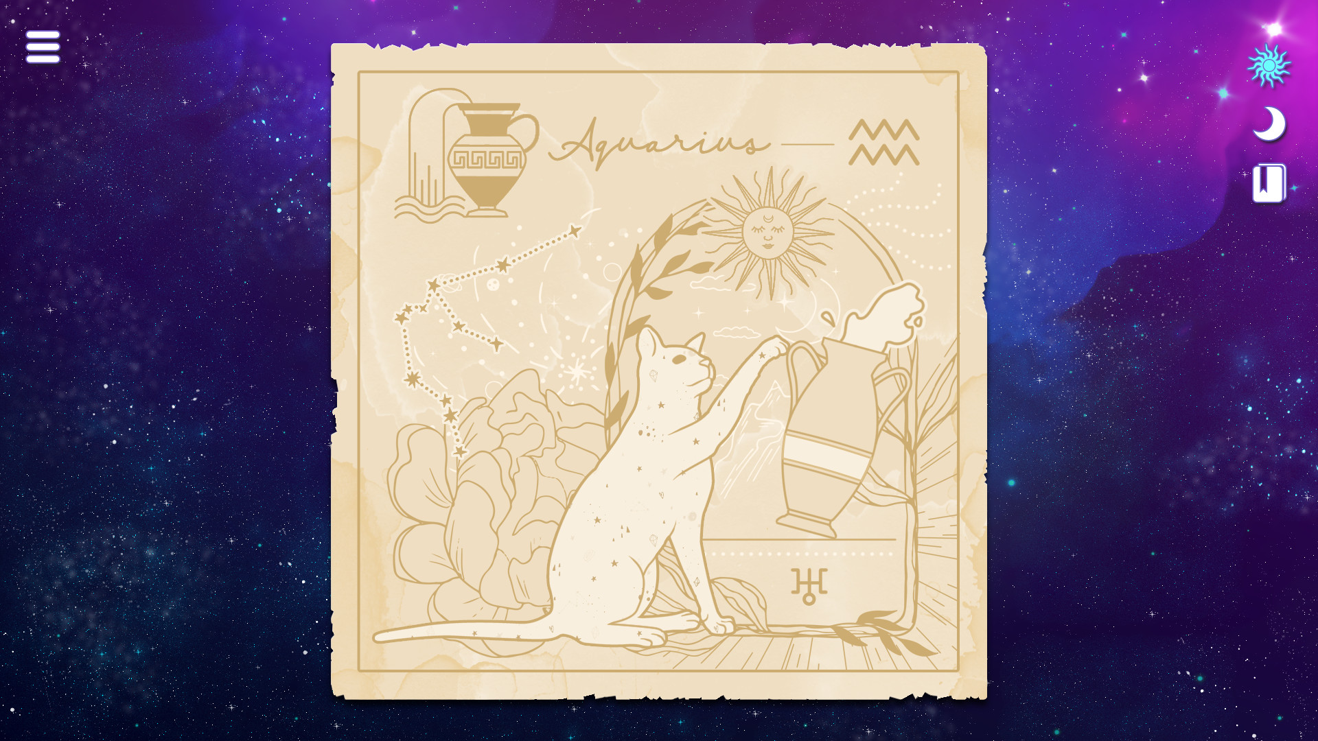 Скриншот: Zodiacats