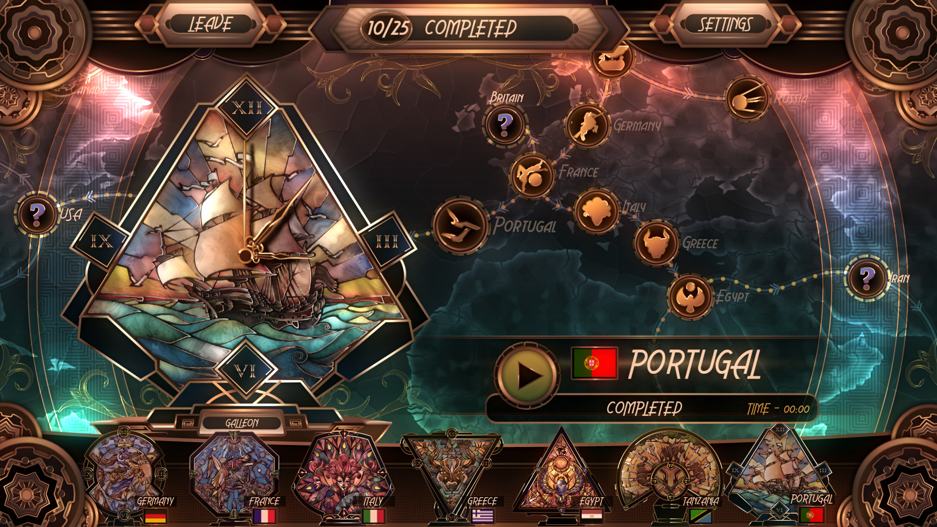 Скриншот: Glass Masquerade