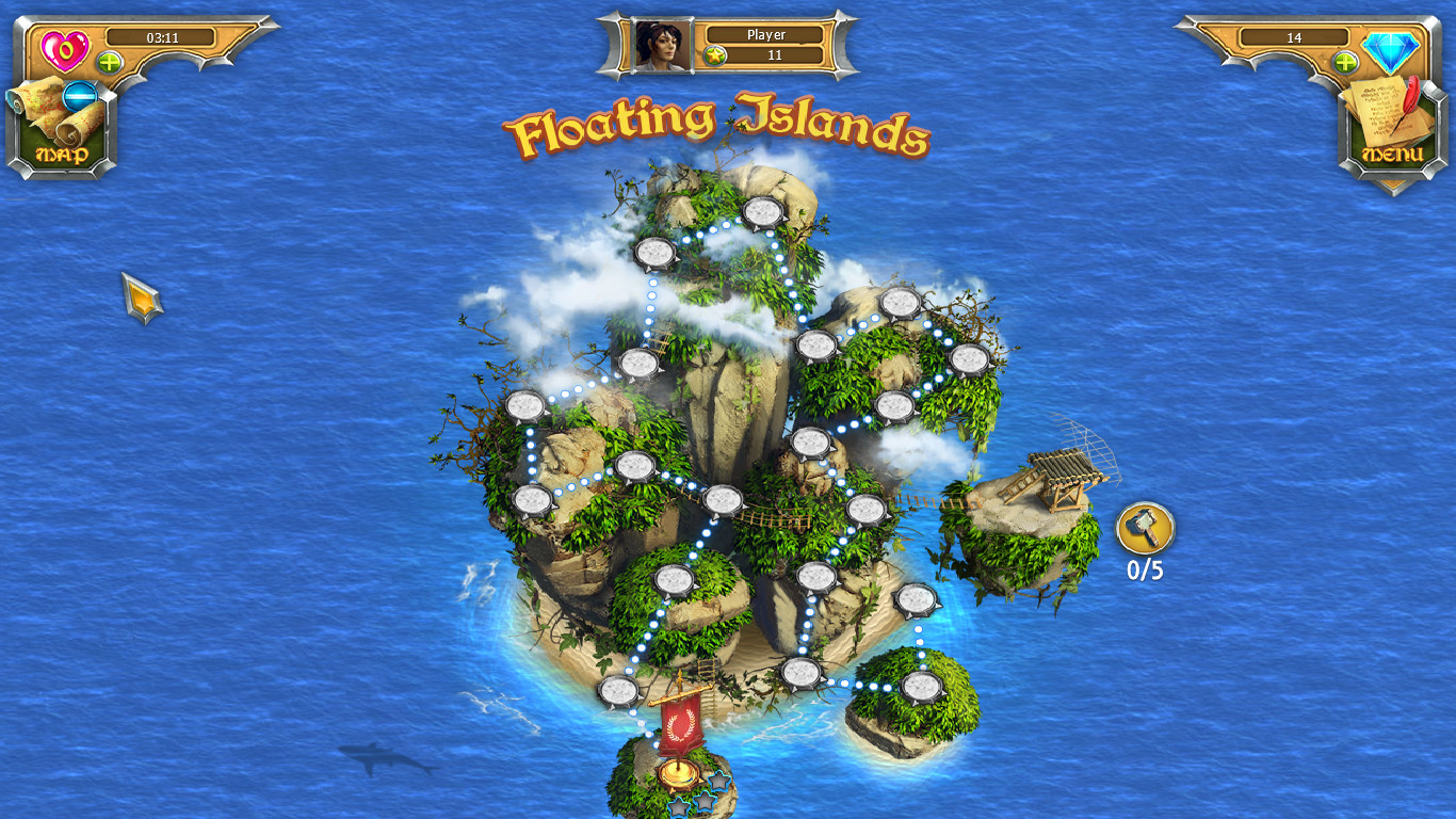 Скриншот 12: Mystic Journey: Tri Peaks Solitaire