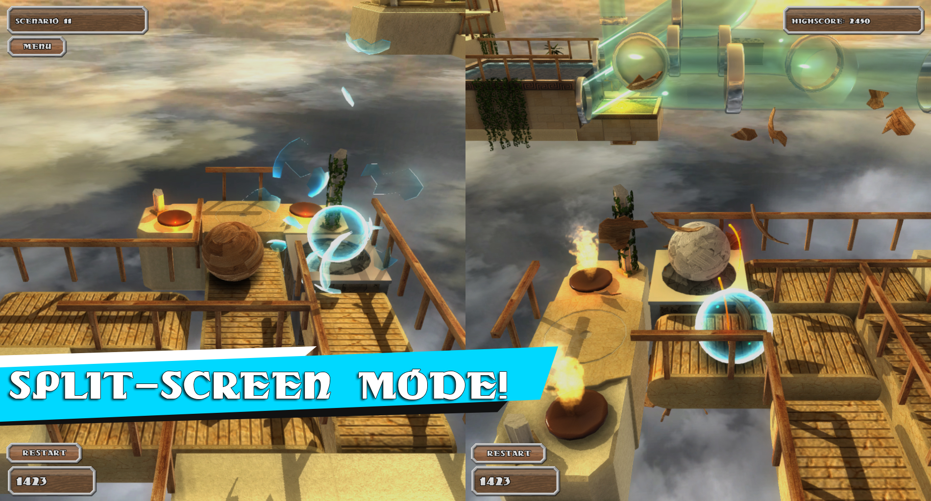 Скриншот: Puzzle Ball